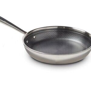 T-fal HybridMesh Tri-Ply Stainless Steel Cookware 8" Fry Pan Nonstick
